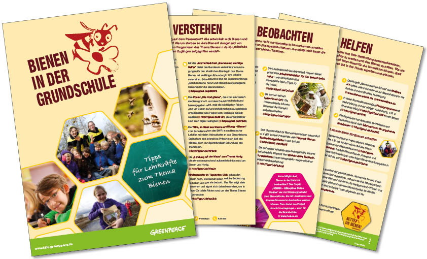 In der Schule Bienen retten!