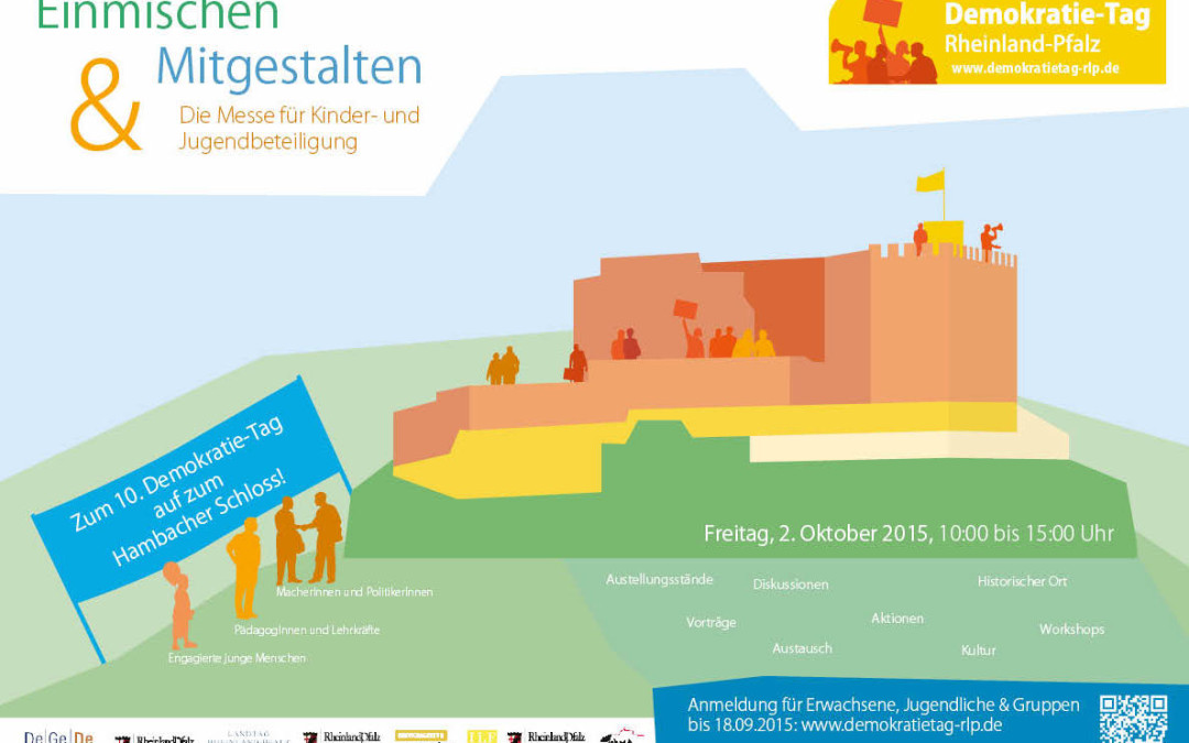 Zum 10. Demokratie-Tag auf zum Hambacher Schloss!